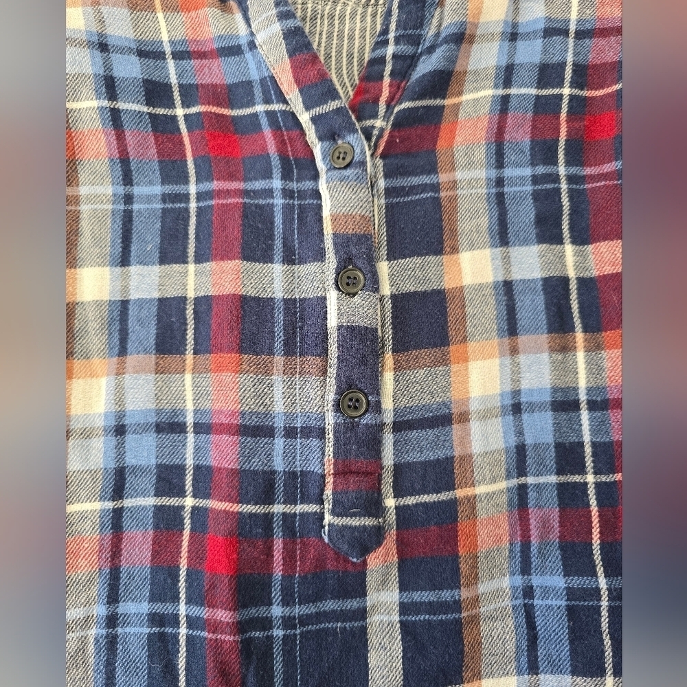 Ayla Plaid Tunic With Pockets Size Medium - Picture 6 of 13